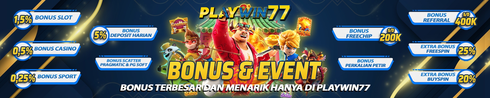 ALL BONUS + WELCOME